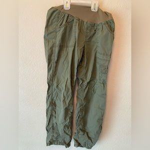 Maternity green pants